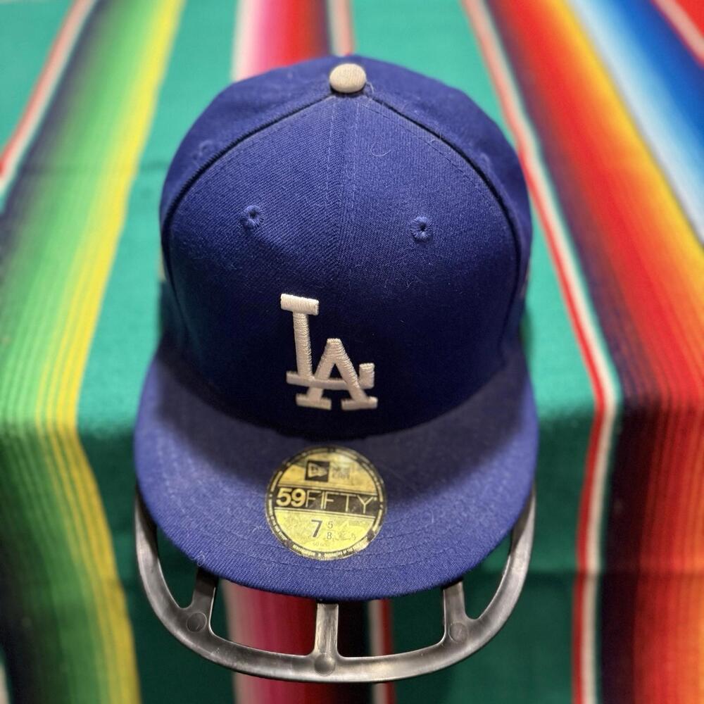 Los Angeles Dodgers 2017 World Series Phantom Hat New‎ Era 59FIFTY 7 5/8 RARE